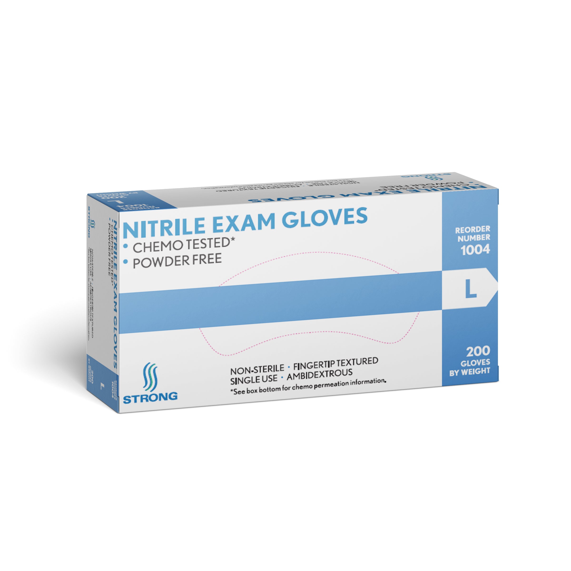 STRONG Nitrile Exam Gloves - 200 Per Box - Powder Free – STRONG ...