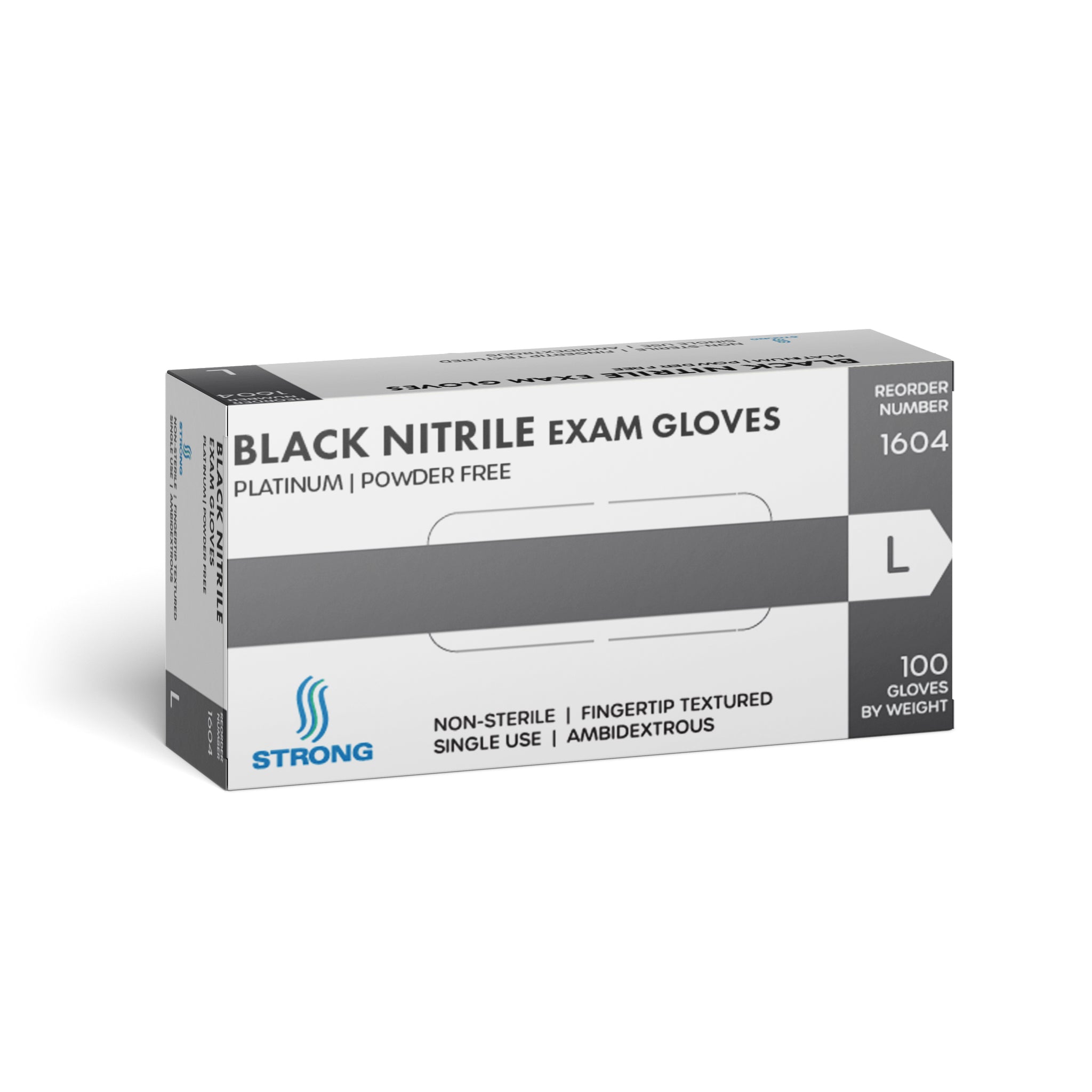 Sas Tuff Nitrile Exam Gloves 14 Mil Nitrile Gloves SAS Safety 6602 - Main Image